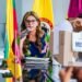 “Queremos dar un mensaje de tranquilidad y de garantía para ejercer el derecho sagrado en democracia a elegir libremente”: gobernadora del Tolima