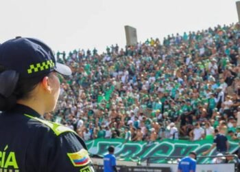 Autoridades garantizaron seguridad dentro y fuera del estadio en partido entre Deportes Tolima y Deportivo Cali