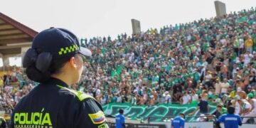 Autoridades garantizaron seguridad dentro y fuera del estadio en partido entre Deportes Tolima y Deportivo Cali