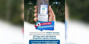 Vladimir González no pertenece al IGAC y no está autorizado para realizar trámites en El Espinal