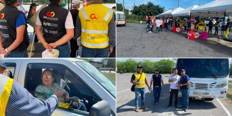 Más que un control vial: así recibió el GOAT a miles de turistas para protegerlos del licor adulterado y el contrabando