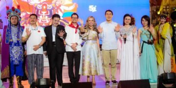 Grupo Esplendor de Chengdú brilló con su espectáculo en la Concha Acústica Garzón y Collazos 