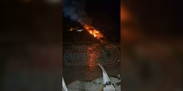 Quema “controlada” de basura casi desata una emergencia en Honda
