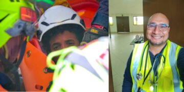 Rescatista tolimense relata cómo fue el rescate de Moisés entre los escombros en Venezuela