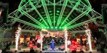 Alcaldesa Johana Aranda celebró la reapertura de la Concha Acústica y destacó su regreso como escenario del Festival Folclórico