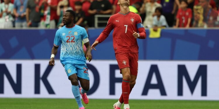 Amargo debút para el Portugal de Cristiano Ronaldo