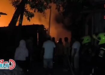 Voraz incendio arrasó varias viviendas en Hato de la Virgen, sector La Chuquia en Ibagué