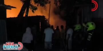 Voraz incendio arrasó varias viviendas en Hato de la Virgen, sector La Chuquia en Ibagué