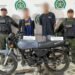 ¡Cayeron rodando! Capturan a dos hombres en moto que había sido robada en Ibagué