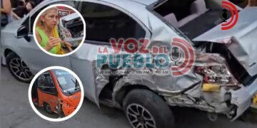 ¿Guerra del centavo? Madre en hija en vehículo particular casi son chocadas violentamente por buseta en Ibagué