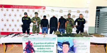 Les cayó el Ejército! Capturados presuntos disidentes con fusiles, explosivos y menores en Chaparral