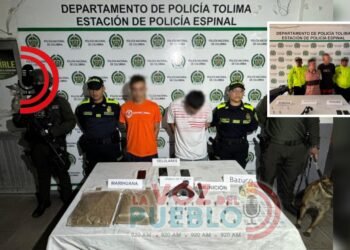 ¡Increíble! Recién salió de prisión y volvió a caer ‘Picoloro’, tras cinematográfico operativo en El Espinal
