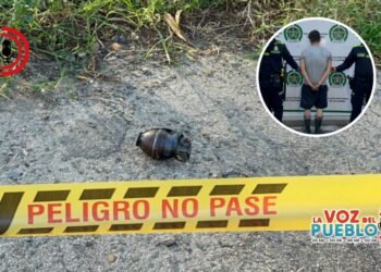 ¡Iba por Boquerón con una granada en la mano! Captura generó cierre de la vía y alarma en Ibagué