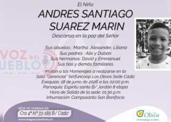 Último adiós a Andrés Santiago: revelan detalles de las honras fúnebres en Ibagué