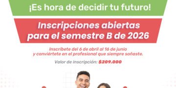 El tiempo corre: la Universidad del Tolima se acerca al cierre de inscripciones para el semestre B de 2026