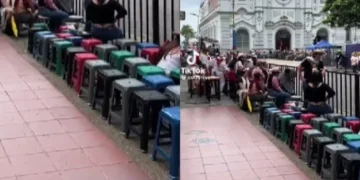 Durante las fiestas no permitirán el aprovechamiento del espacio público con sillas