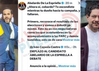“¿Ahora sí, cobarde?”: De La Espriella arremete contra Iván Cepeda y pide que reconozca la derrota