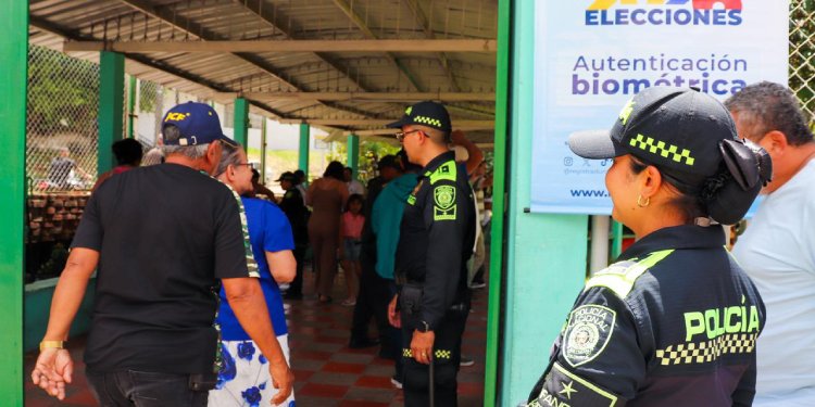 Más de 1.700 policías garantizarán la seguridad durante la jornada electoral en Ibagué