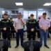 Llegan refuerzos a El Espinal, alcalde le dio la bienvenida a 12 nuevos policías que combatirán el sicariato y la delincuencia