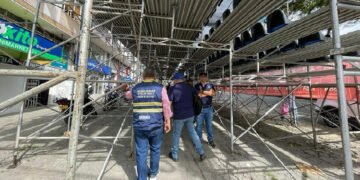 Autoridades inspeccionarán graderías y tarimas antes de los desfiles del Festival Folclórico