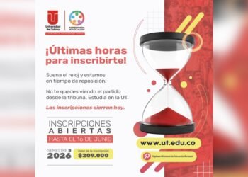 ¡Últimas horas! Hoy cierran las inscripciones para ingresar a carreras de la Universidad del Tolima en el semestre B de 2026