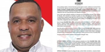 Renunció el concejal de Mariquita Daladier Vidal y deja su curul de manera irrevocable
