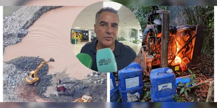 “La minería ilegal es la gasolina de la violencia”: Felipe Ferro pide mano dura contra la extracción de oro en el Tolima