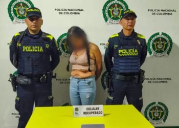 Cayó mujer señalada de robar un celular en un establecimiento comercial de Ibagué