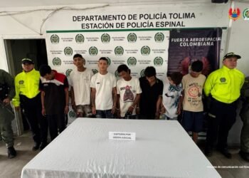 Judicializan a siete presuntos integrantes de “Los del Hueco” por tráfico de estupefacientes en El Espinal