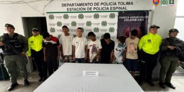 Judicializan a siete presuntos integrantes de “Los del Hueco” por tráfico de estupefacientes en El Espinal