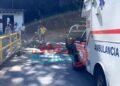 Aparatoso accidente en la vía al balneario Cancún dejó dos heridos en Mariquita