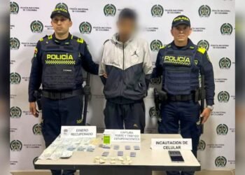 Cayó sujeto con base de coca, ketamina y clonazepam en el barrio Nazareth de Ibagué