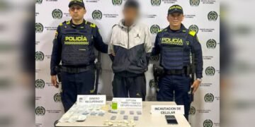 Cayó sujeto con base de coca, ketamina y clonazepam en el barrio Nazareth de Ibagué