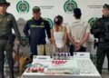 Capturan a ‘El Crespo’ y ‘La Flaca’, señalados de distribuir marihuana y tusi en la comuna 12 de Ibagué