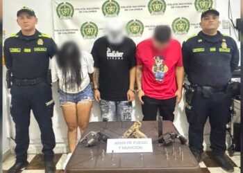 Tres personas fueron capturadas con dos armas de fuego y una pistola traumática modificada en Chicoral