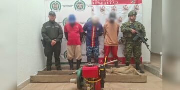Tres capturados tras minería ilegal en Coyaima