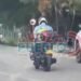 Graban a un agente de tránsito usando el celular mientras conducía y, al parecer, cruzando semáforos en rojo en Ibagué