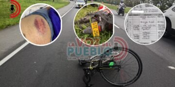 ¡”Me atropelló, prometió responder y ahora dice que no pagará”: ciclista señala a funcionario de la Universidad del Tolima