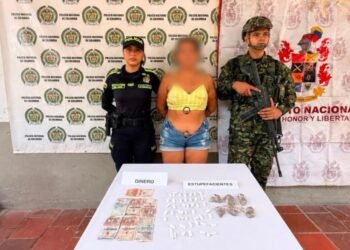 Alias “La Diabla” terminó tras las rejas: operativo dejó incautación de bazuco, marihuana y dinero en Lérida