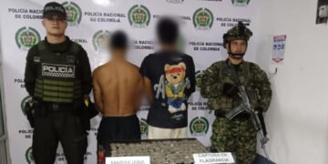 Sorprendidos con marihuana lista para distribución: dos hombres fueron capturados en Planadas
