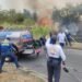 Bomberos utilizaron cerca de 4.000 galones de agua para controlar incendio forestal en La Samaria