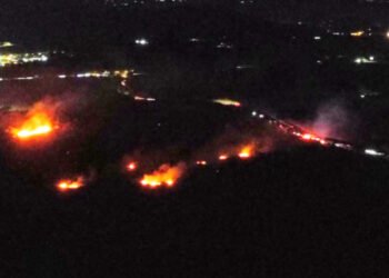 Habitantes de la calle habrían provocado incendio forestal en La Variante entre el Aeropuerto y El Salado