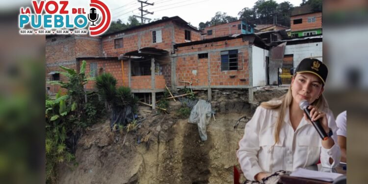 Una vivienda colapsada, otra con graves afectaciones y siete personas evacuadas en Cajamarca