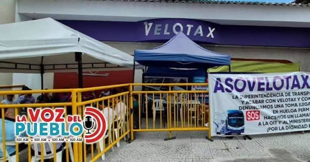 “No me dejaron entrar”: agente designado por la SuperTransporte denuncia bloqueo en Velotax y volverá a intentar asumir el control