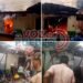 Fallas eléctricas habría causado incendio en Ataco donde un almacén y un restaurante quedaron en cenizas