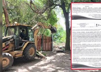 ¡Ordenan la primera demolición por urbanización ilegal en El Espinal!
