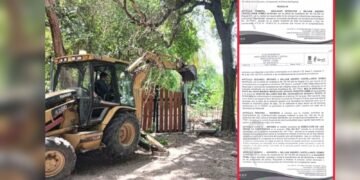 ¡Ordenan la primera demolición por urbanización ilegal en El Espinal!