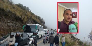 Parquear en la vía Murillo-Manizales salió caro: 12 comparendos durante el puente festivo