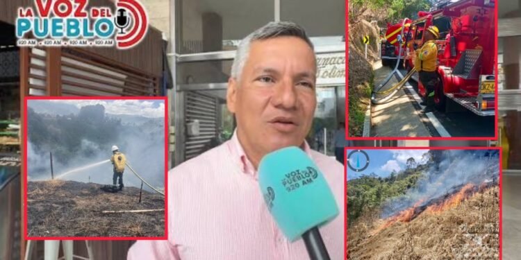 Propietario de predio enfrenta millonaria sanción tras incendio que consumió nueve hectáreas en el Líbano