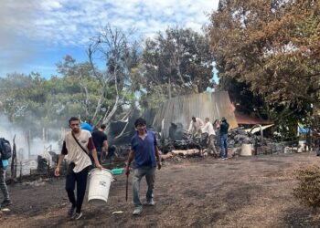Incendio en zona rural de Ibagué fue controlado tras afectar cobertura vegetal y una estructura